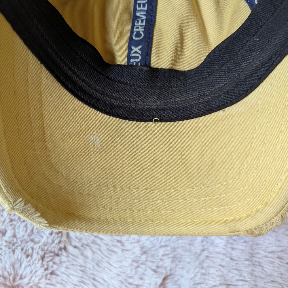 Daniel Cremieux Mustard Cap with Dog Embroidery - Picture 8 of 15